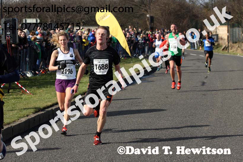 North Tyneside 10k Road Race, Whitley Bay. Photo: David T. Hewitson/Sports for All Pics